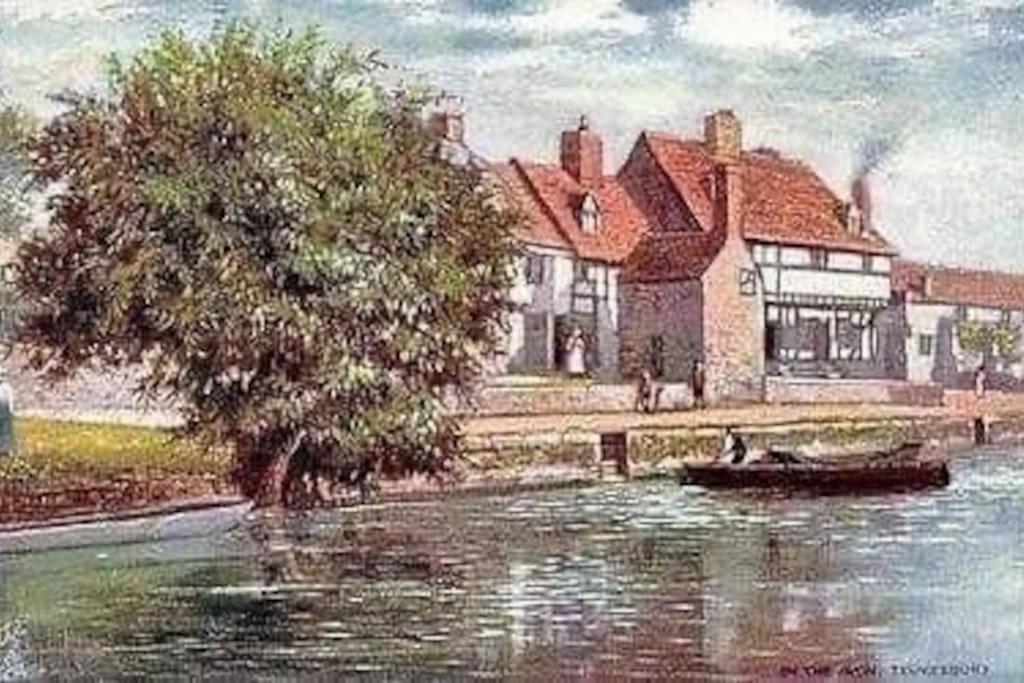 Riverside Cottage Tewkesbury Exterior foto