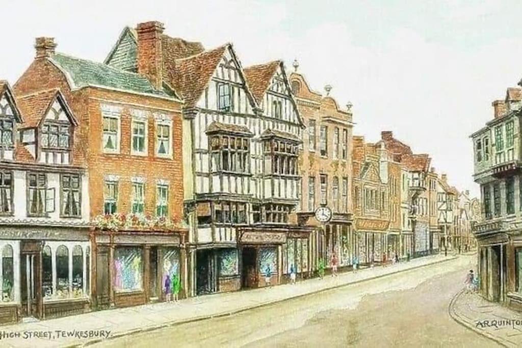 Riverside Cottage Tewkesbury Exterior foto